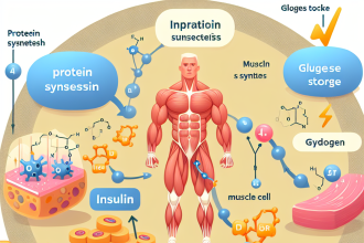 Insulina e muscoli: il ruolo chiave nella crescita e nel recupero