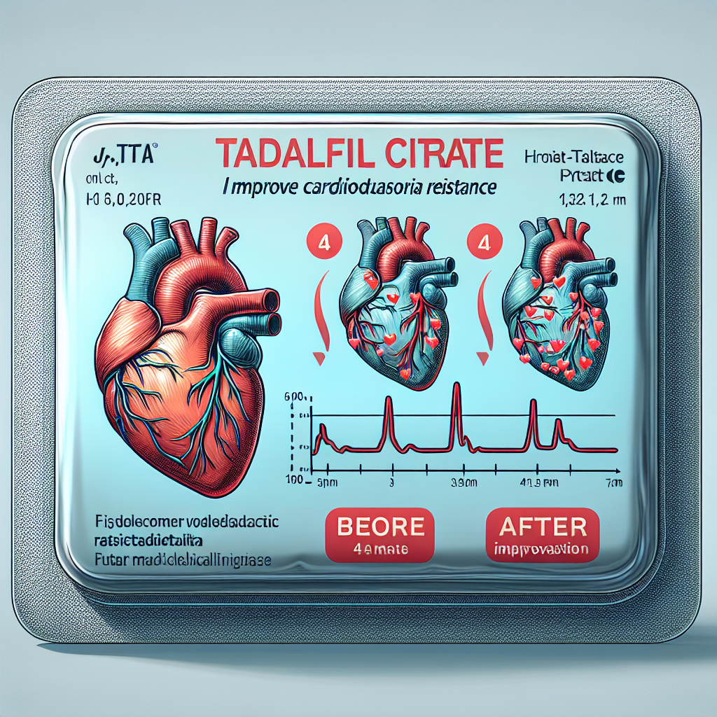 L'efficacia del Tadalafil Citrate nel miglioramento della resistenza cardiovascolare