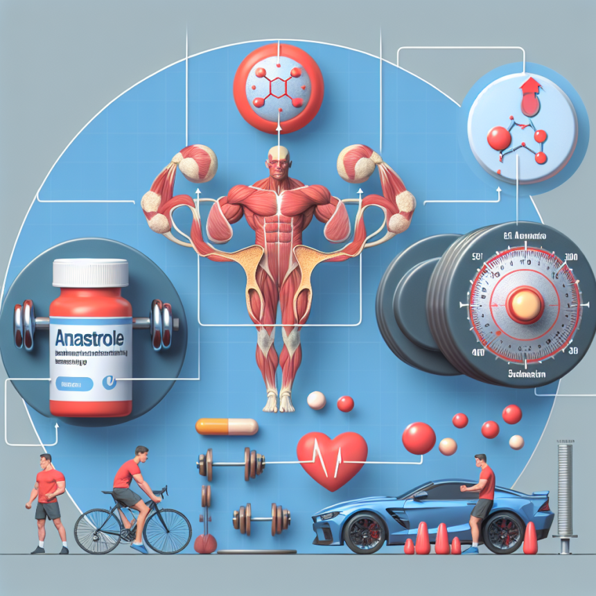 Come l'Anastrozolo può influenzare i livelli di testosterone negli sportivi