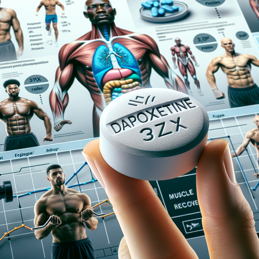 Dapoxetine (Priligy) e la sua influenza sul recupero muscolare degli sportivi